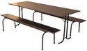 Ensemble table et bancs Octavia 3